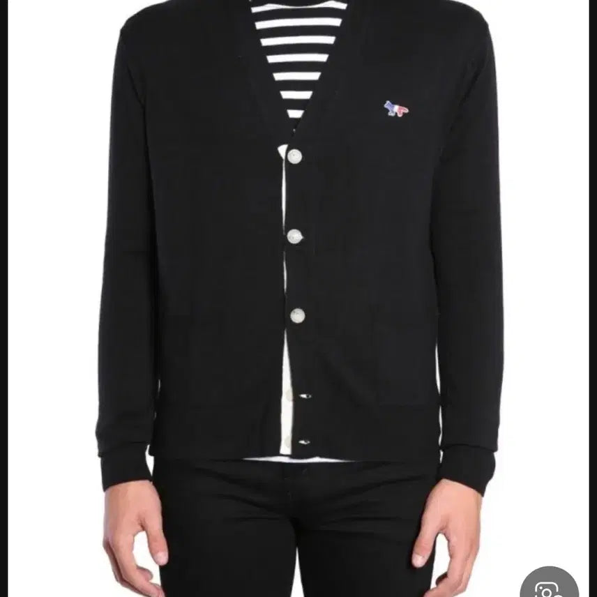 [BUNJANG] Maison Kitsune Cardigan / 메종키츠네 가디건