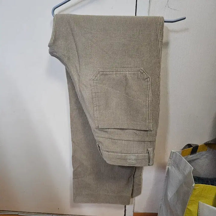 [BUNJANG] STU Saturday of Us Corduroy Pants Beige / S) STU 새러데이 오브 어스 코듀로이 팬츠 베이지