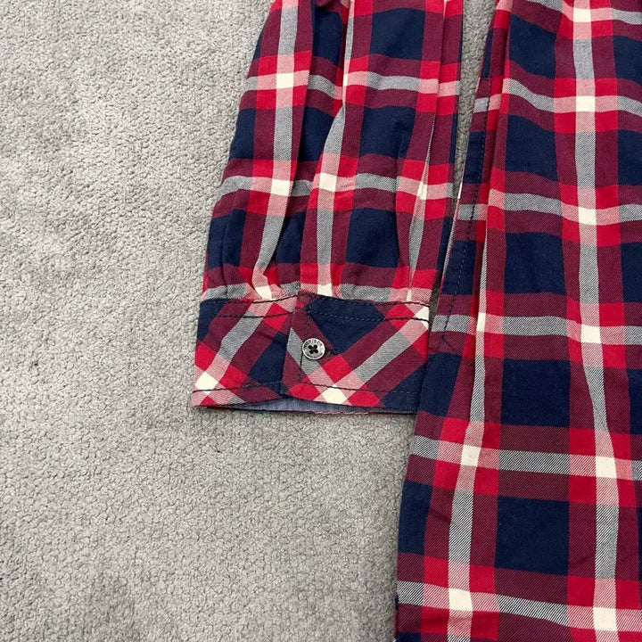 [BUNJANG] Tommy Hilfiger Checkered Shirt Dress / M 타미힐피거 체크 셔츠 원피스