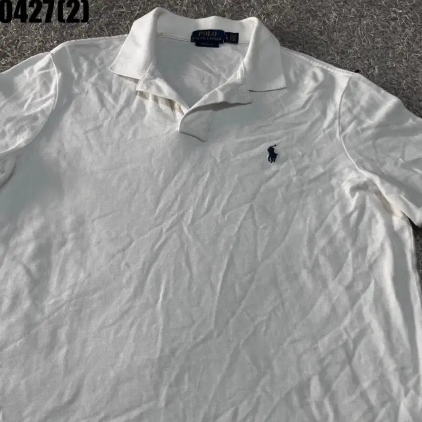 [SOLD OUT] 폴로 랄프로렌 화이트 반팔 폴로티