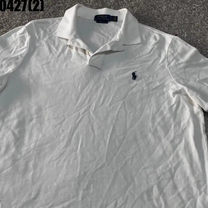 [SOLD OUT] 폴로 랄프로렌 화이트 반팔 폴로티