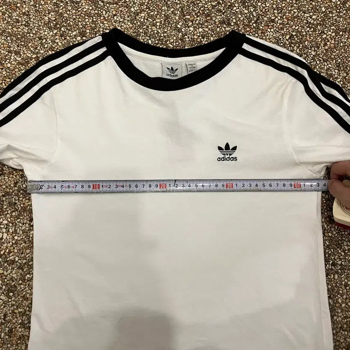 [BUNJANG] Adidas Three Stripes Long Sleeve White / 297 아디다스 삼선 롱슬리브 화이트