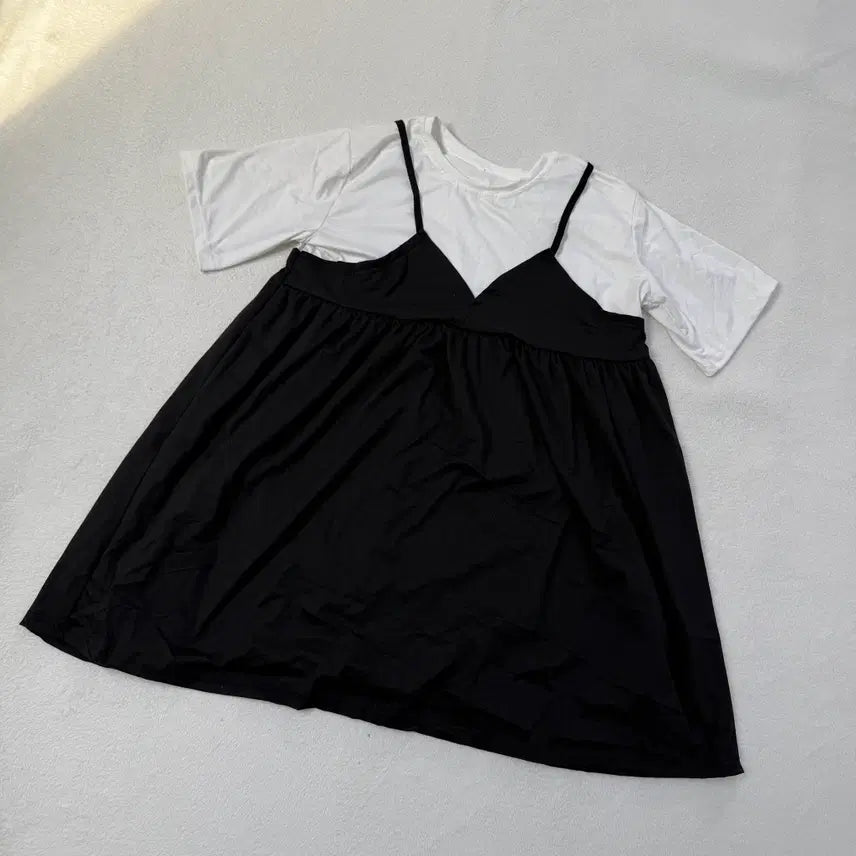[BUNJANG] Vintage Layered Two-Piece Set / 6 빈티지 레이어드 투피스 0423T