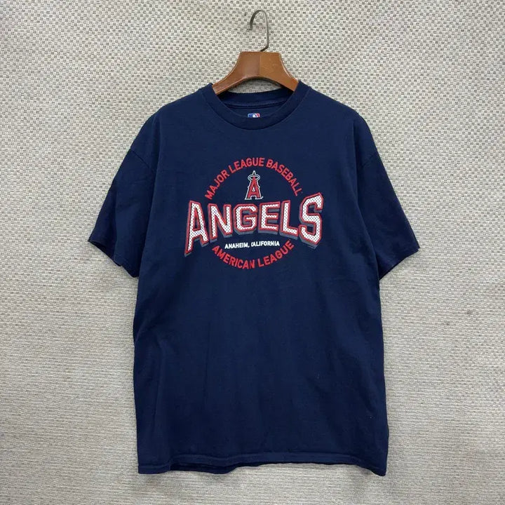[BUNJANG] MLB Angels Short Sleeve T-shirt (L) / MLB 에인절스 반팔티 L D00036