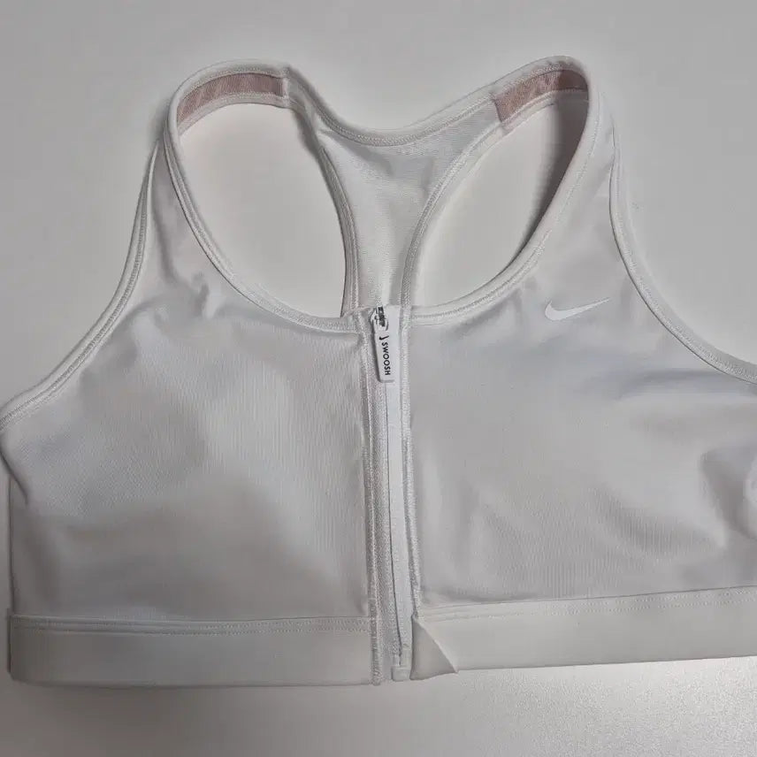 [BUNJANG] Nike Swoosh Front Zip Sports Bra L / 나이키 스우시 프런트 지퍼 스포츠 브라 L