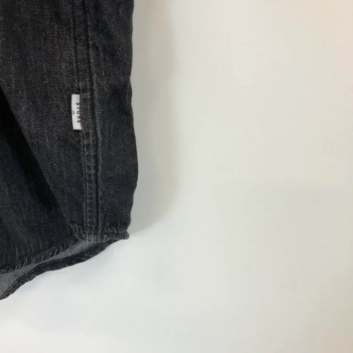 [BUNJANG] 라퍼지스토어 흑청 오버 반팔셔츠 L / 라퍼지스토어 흑청 오버 반팔셔츠 L