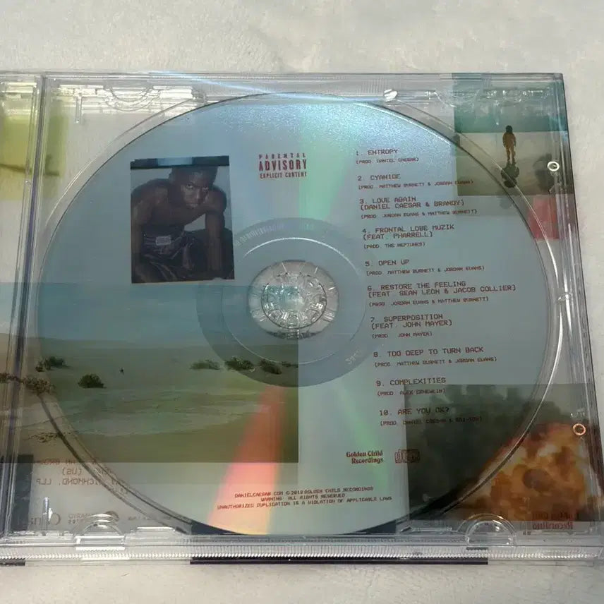 [SOLD OUT] 다니엘 시저 daniel caesar CASE STUDY 01 CD 앨범