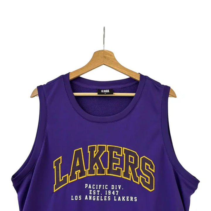 [BUNJANG] NBA 레이커스 퍼플 매쉬 나시 M 정품 / NBA 레이커스 퍼플 매쉬 나시 M 정품