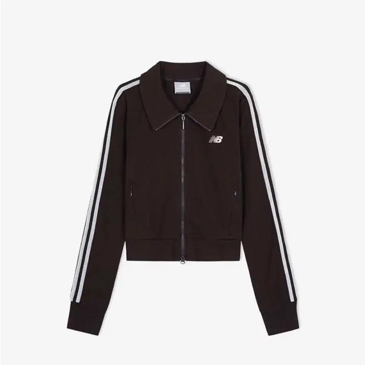 [BUNJANG] 뉴발란스 W 트랙 골지 집업 (브라운) / 뉴발란스 W 트랙 골지 집업 (브라운)