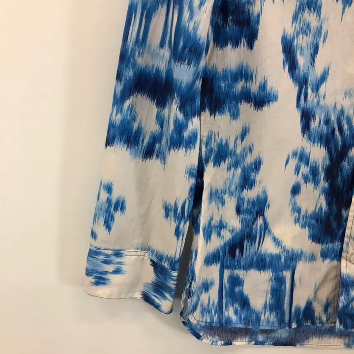 [SOLD OUT] 자라 패턴 오버 블라우스 셔츠 XS