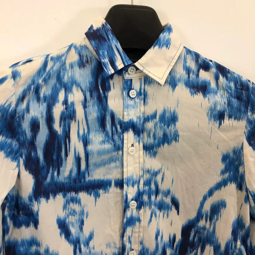 [SOLD OUT] 자라 패턴 오버 블라우스 셔츠 XS