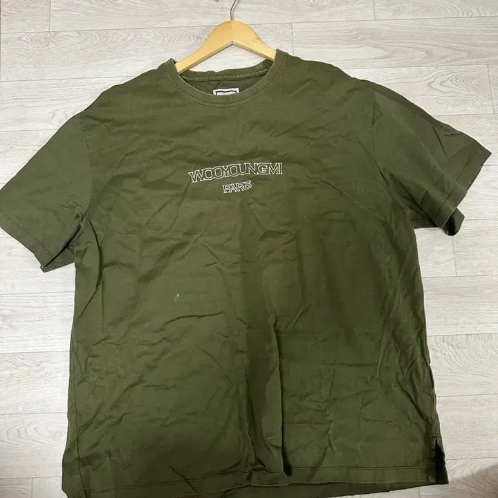 [SOLD OUT] 우영미 반팔 올리브 54사이즈