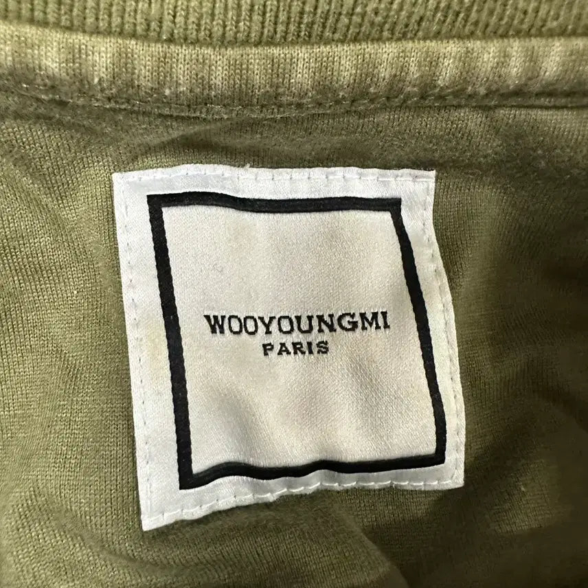 [SOLD OUT] 우영미 반팔 올리브 54사이즈