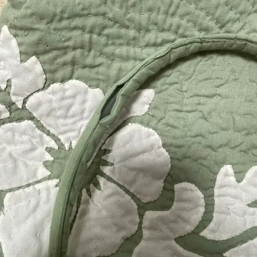 [BUNJANG] Mint Embroidered Bag / 민트자수가방