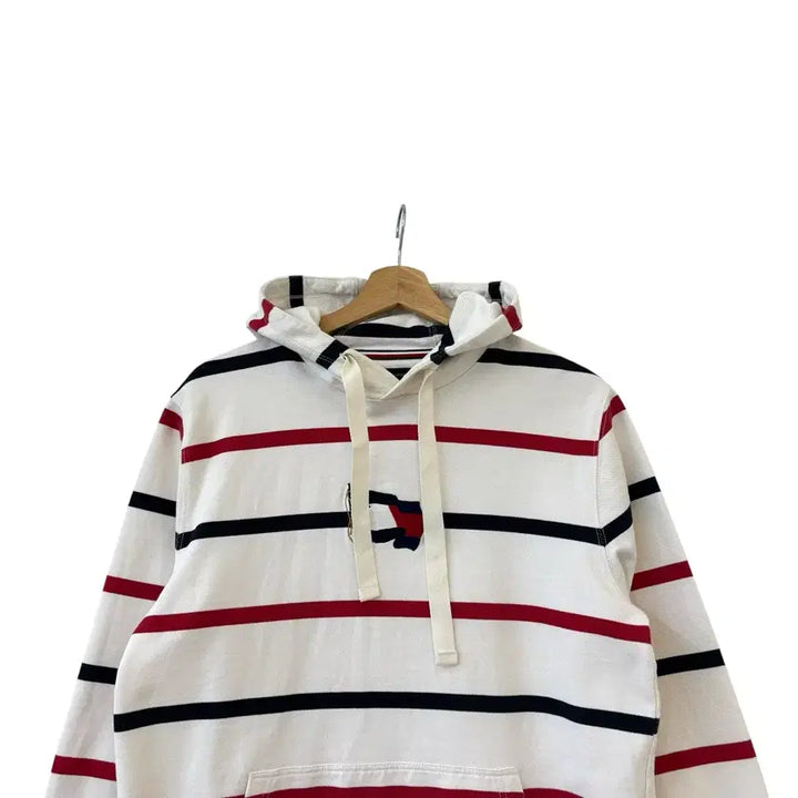 [SOLD OUT] 타미힐피거 스트라이프 웨이브 플래그 후디 L 정품