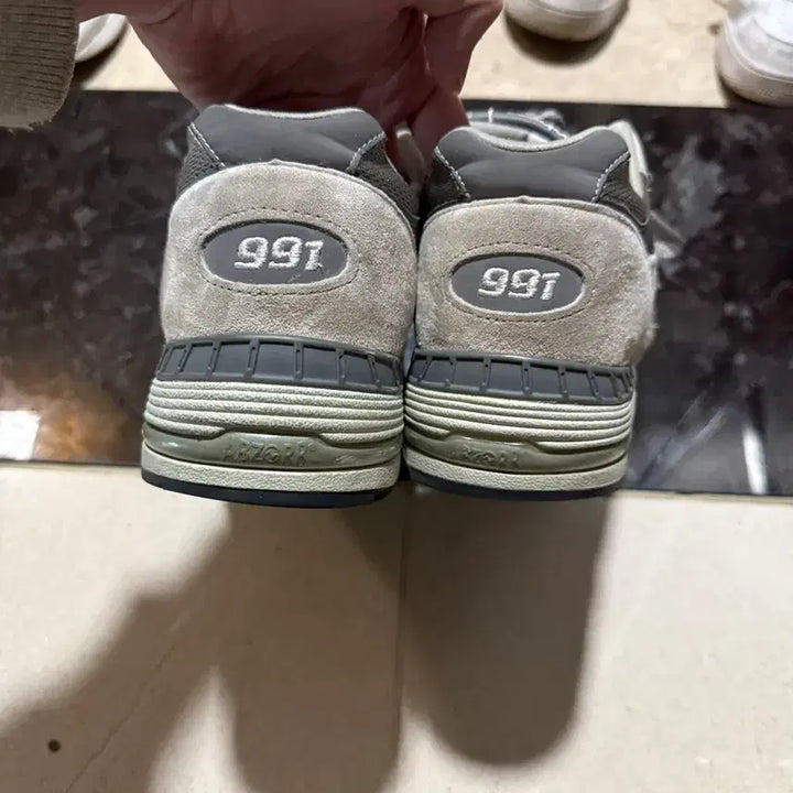 [BUNJANG] 뉴발란스 991 그레이 275 / 뉴발란스 991 그레이 275
