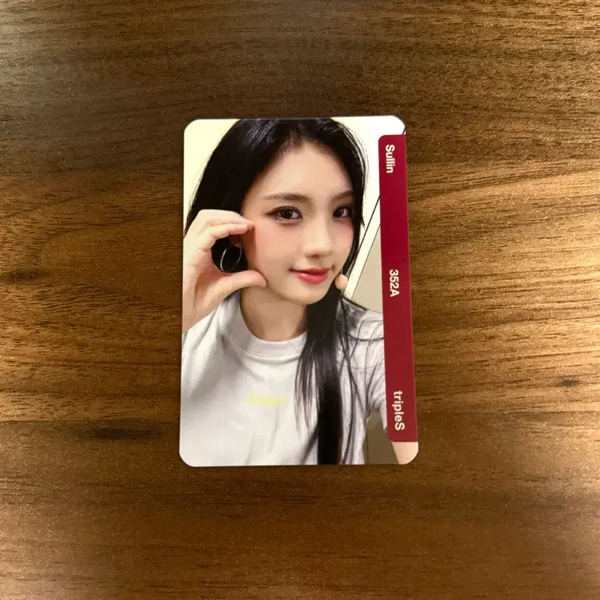 [SOLD OUT] [BUNJANG] TripleS Seullin AA352 Object Photocard / 트리플에스 설린 aa352 실물 오브젝트 옵젝 dco 판매