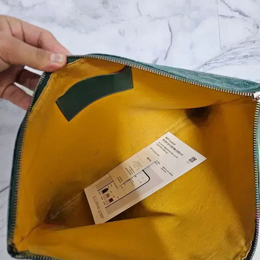 [SOLD OUT] 고야드 그린 클러치 Gm