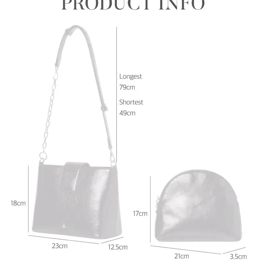 [BUNJANG] 벨류엣 Landyn bag (Brown) / 벨류엣 Landyn bag (Brown)
