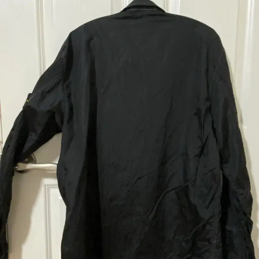 [BUNJANG] 스톤아일랜드 나일론 메탈 셔츠 블랙 XL 100 / 스톤아일랜드 나일론 메탈 셔츠 블랙 XL 100