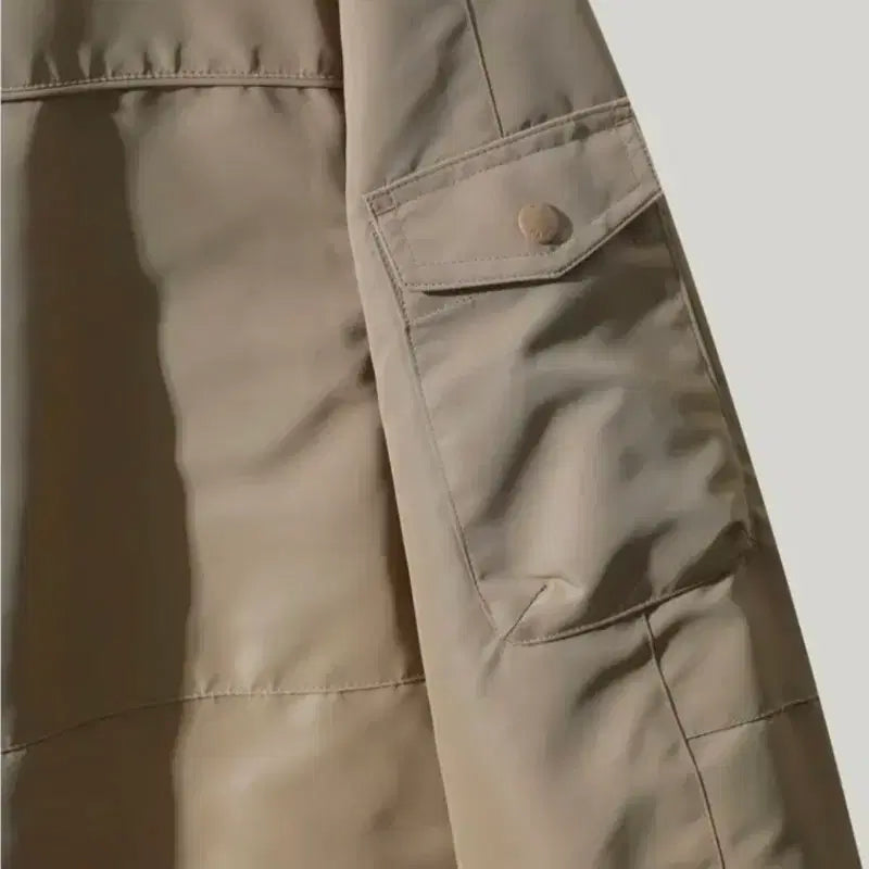 [BUNJANG] IRO 23FW 이로 나일론 후드 세미오버 자켓 L 베이지 / IRO 23FW 이로 나일론 후드 세미오버 자켓 L 베이지