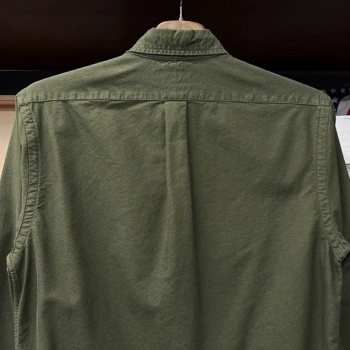 [BUNJANG] 신형라벨 폴로 랄프로렌 슬림핏 옥스포드 셔츠 오렌지포니 N1283 / 신형라벨 폴로 랄프로렌 슬림핏 옥스포드 셔츠 오렌지포니 N1283