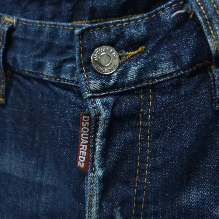 [BUNJANG] Dsquared2 Painting Wash Jeans / 디스퀘어드2 페인팅덧댐 워싱진 ( 30/46 )