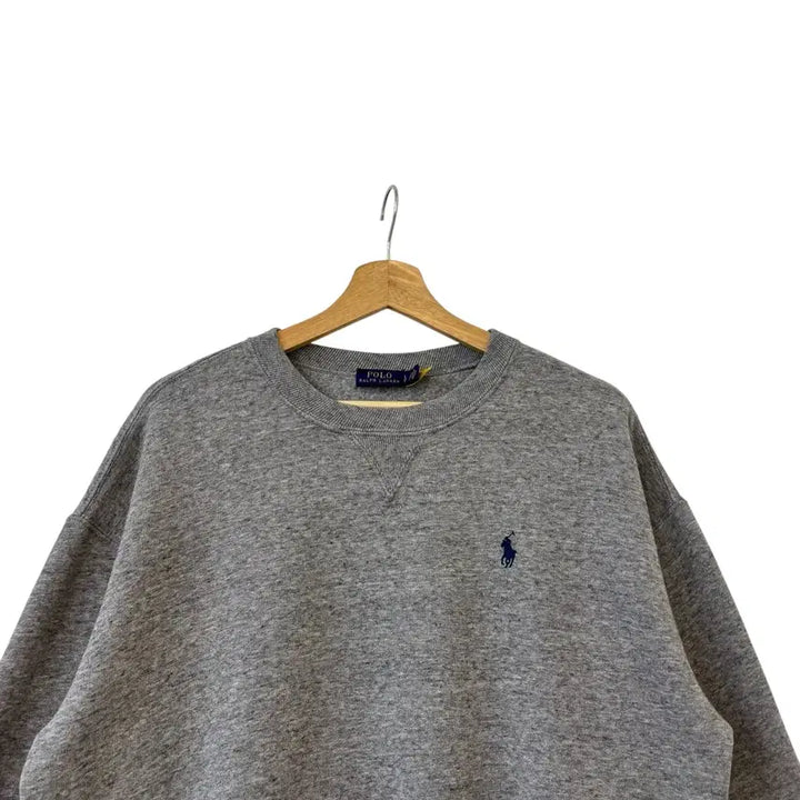 [BUNJANG] Polo Ralph Lauren QR Fleece Sweatshirt M / 폴로 랄프로렌 QR 플리스 스웨트셔츠 M 정품