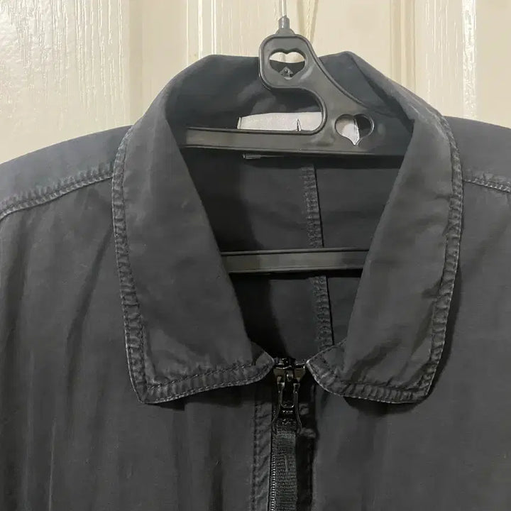 [BUNJANG] Stone Island Old Effect Overshirt Black XL / 스톤아일랜드 올드이펙트 오버셔츠 블랙 XL 100