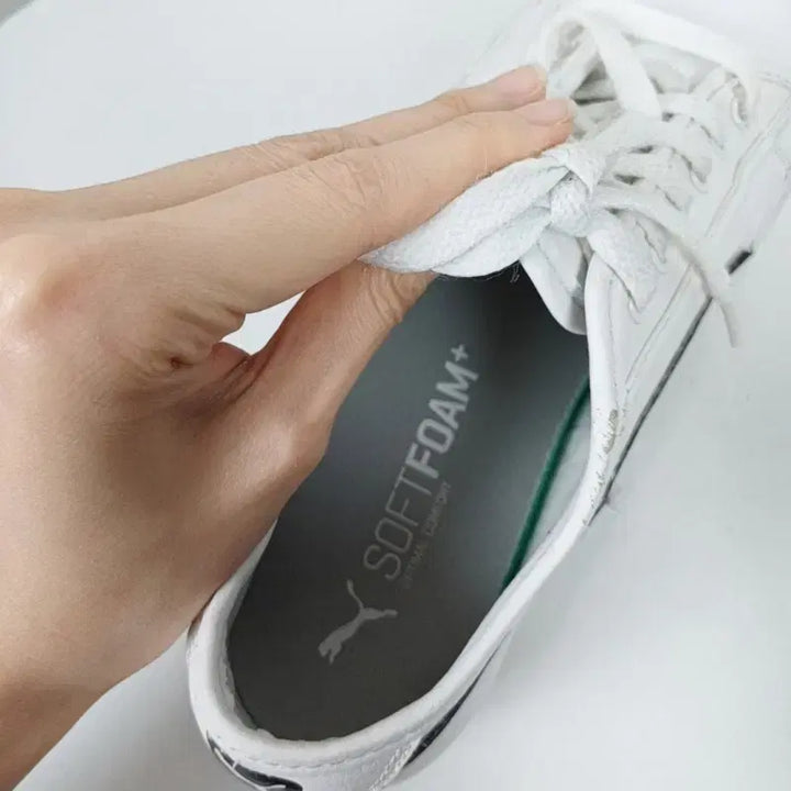 [BUNJANG] Puma Sneakers White Shoes 240mm / 푸마/스니커즈 운동화 신발 화이트 240/라덴