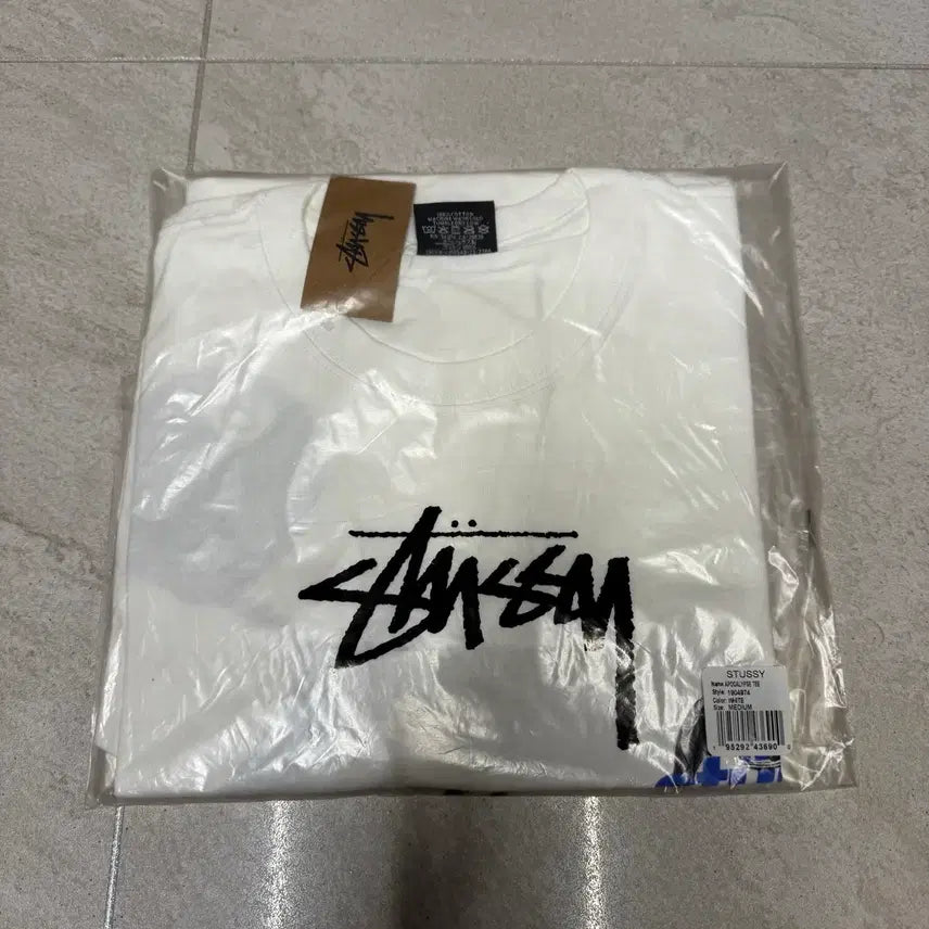 [BUNJANG] Stussy Apocalypse T-shirt White [M] - Sealed / 미개봉 새상품 [M] 스투시 아포칼립스 티셔츠 화이트 판매