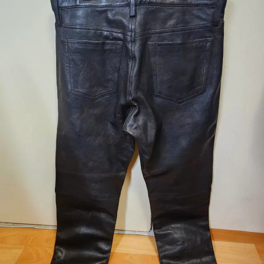 [BUNJANG] H&amp;M Genuine Lambskin Leather Pants / 30) H&amp;M 리얼 천연 양가죽 바지