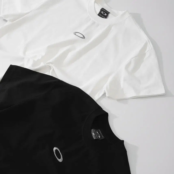 [BUNJANG] Oakley Embroidered Logo Oversized T-Shirt / 오클리 자수 로고 오버핏 반팔 티셔츠 S~XL 새상품 공용