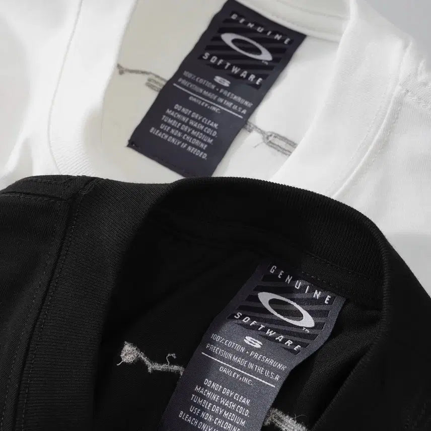 [BUNJANG] Oakley Embroidered Logo Oversized T-Shirt / 오클리 자수 로고 오버핏 반팔 티셔츠 S~XL 새상품 공용