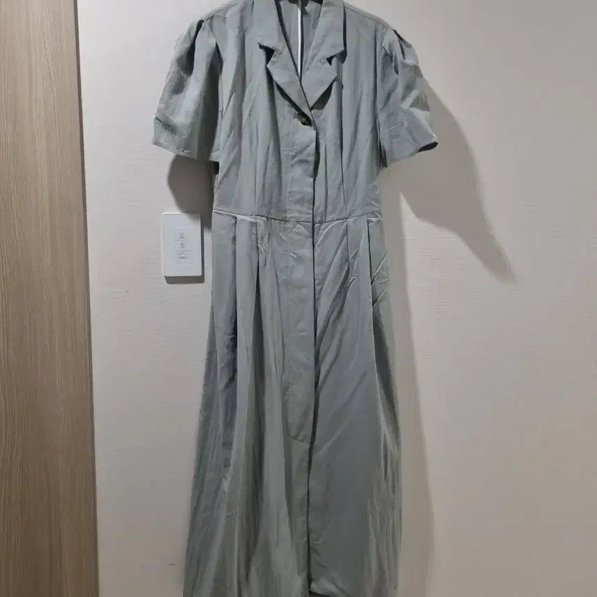 [BUNJANG] MOHAN Mint Green Shirt Dress (S) / MOHAN 민트색 셔츠형 원피스 S사이즈