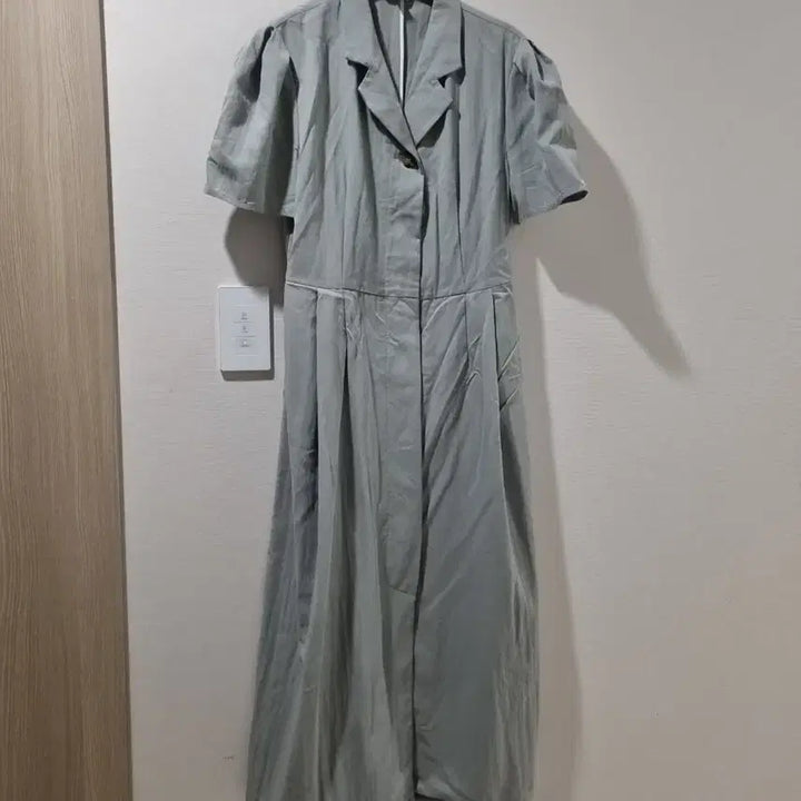[BUNJANG] MOHAN Mint Green Shirt Dress (S) / MOHAN 민트색 셔츠형 원피스 S사이즈