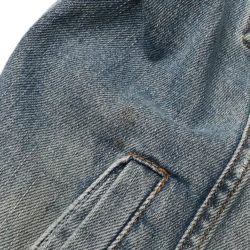 [BUNJANG] Siviglia Italy Cotton Denim Trucker Jacket / 시빌리아 [Siviglia] 연청 이태리 코튼 데님 트러커 자켓 청자켓