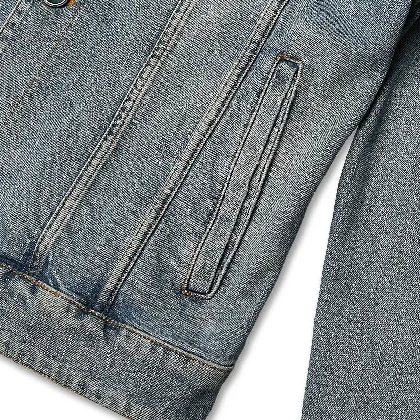 [BUNJANG] Siviglia Italy Cotton Denim Trucker Jacket / 시빌리아 [Siviglia] 연청 이태리 코튼 데님 트러커 자켓 청자켓