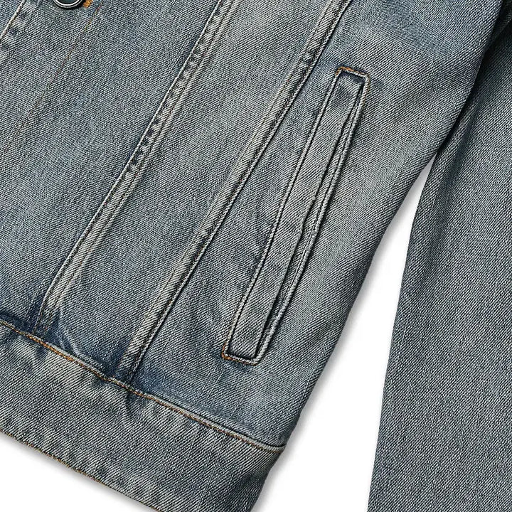 [BUNJANG] Siviglia Italy Cotton Denim Trucker Jacket / 시빌리아 [Siviglia] 연청 이태리 코튼 데님 트러커 자켓 청자켓