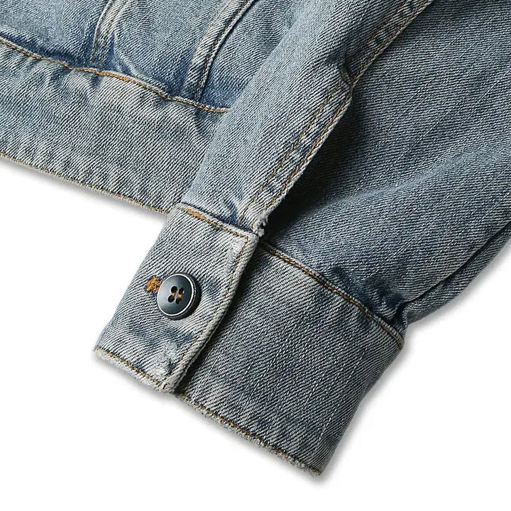 [BUNJANG] Siviglia Italy Cotton Denim Trucker Jacket / 시빌리아 [Siviglia] 연청 이태리 코튼 데님 트러커 자켓 청자켓