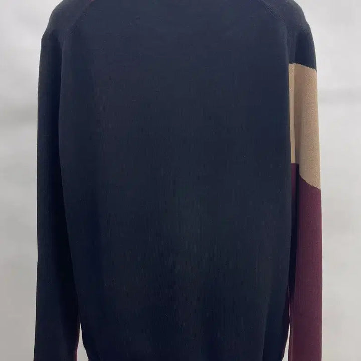 [BUNJANG] System Homme Block Design Long Sleeve Knit Sweater / 시스템옴므 블럭 긴팔니트