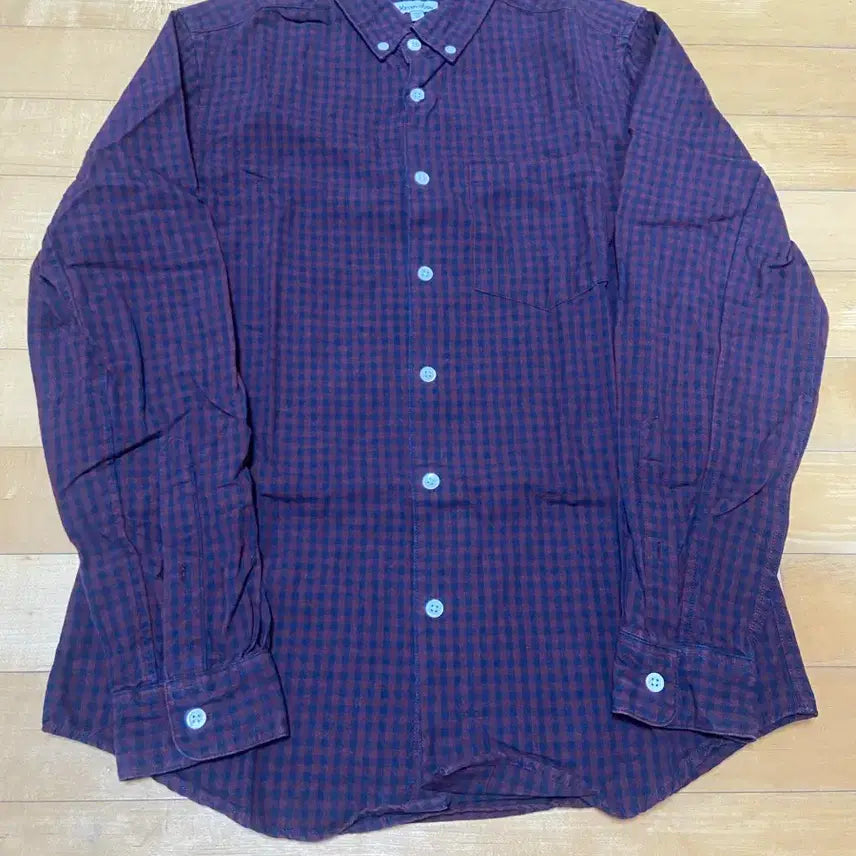 [BUNJANG] Steven Alan Checkered Shirt XS / Steven Alan 면 체크셔츠  XS