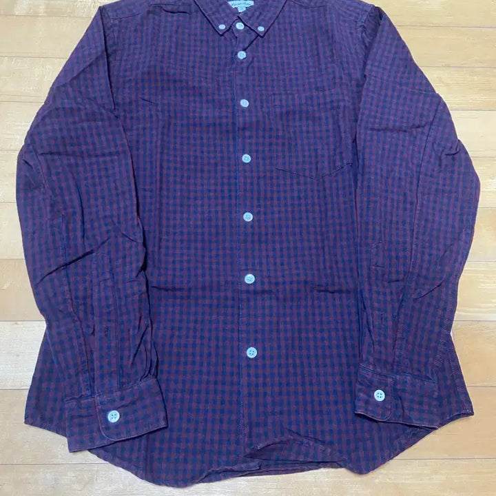 [BUNJANG] Steven Alan Checkered Shirt XS / Steven Alan 면 체크셔츠  XS