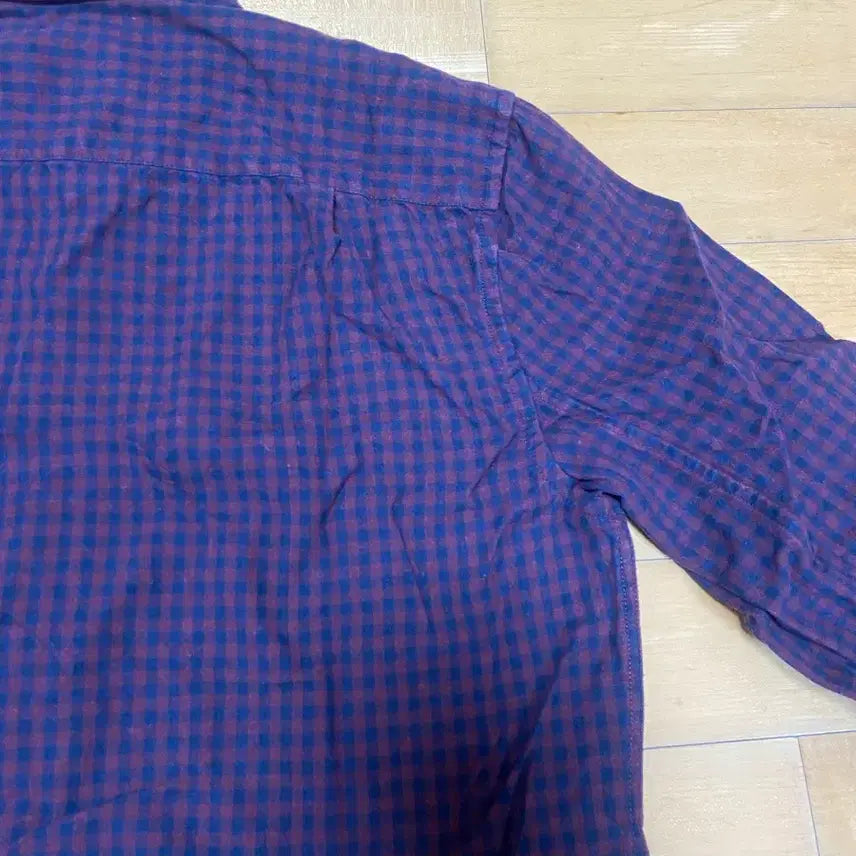 [BUNJANG] Steven Alan Checkered Shirt XS / Steven Alan 면 체크셔츠  XS