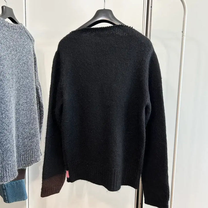 [BUNJANG] Raf Simons Contrasting Detail Knit Pullover / 라프시몬스 컨트라스트 니트 풀오버