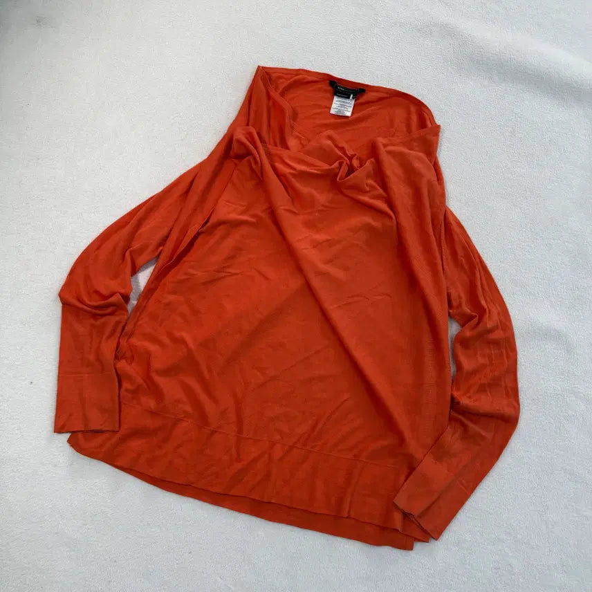 [BUNJANG] Vintage Orange Cardigan / XS/S 빈티지 오렌지 가디건 0423T