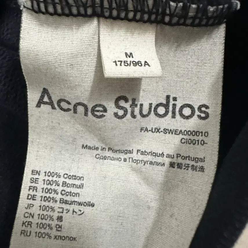 [BUNJANG] Acne Studios Fobar Sweatshirt M Size / 아크네 포바 맨투맨 M사이즈