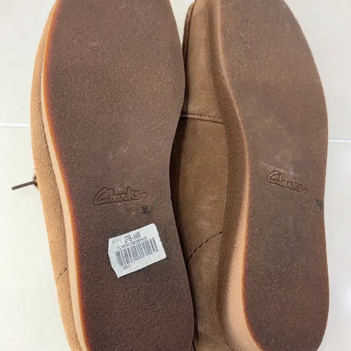 [BUNJANG] Clarks Wallabee Brown Suede Loafers / 클락스 왈라비 브라운