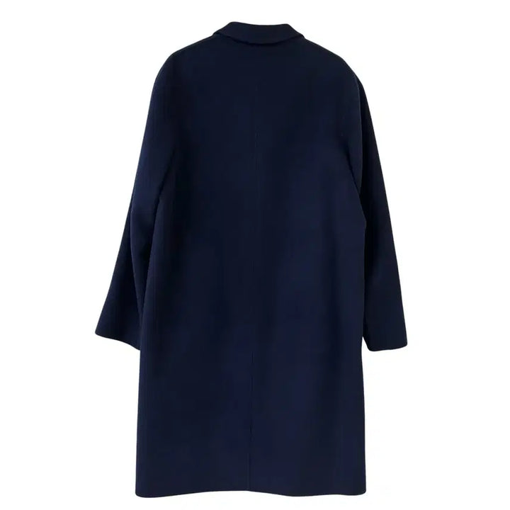 [SOLD OUT] 마마가리 울 캐시미어 세미 오버 핏 코트 네이비 48 정품