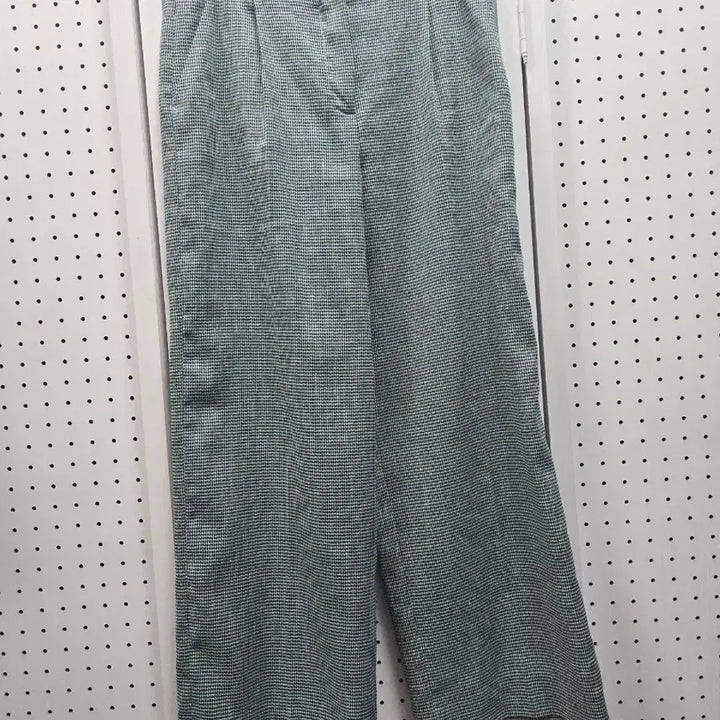 [BUNJANG] Isaac Check Pattern Wide Pants / (1473)아이잣체크 무늬 와이드 팬츠